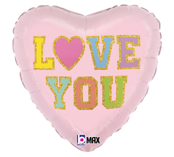 Valentine Mylar Balloons - Choose One