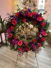 Jewel Tone Wreath
