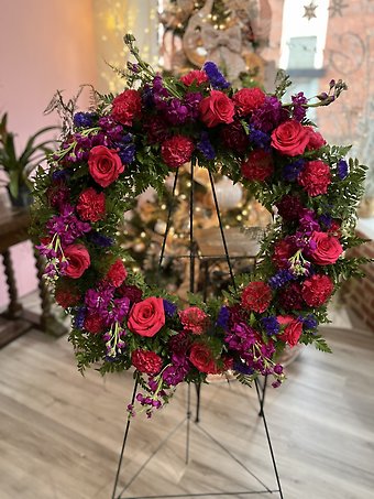 Jewel Tone Wreath