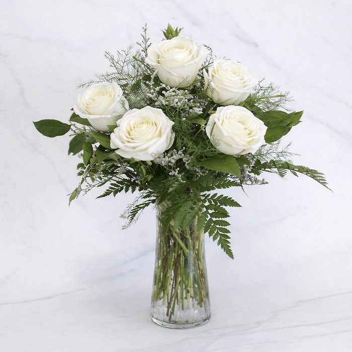 Half Dozen Roses - Choose a Color