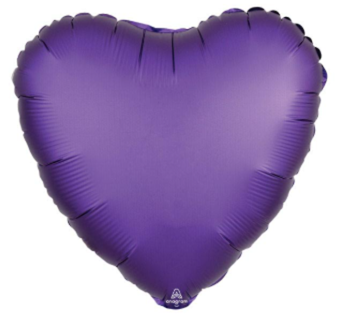 Solid Heart Balloons - Choose One
