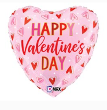 Valentine Mylar Balloons - Choose One