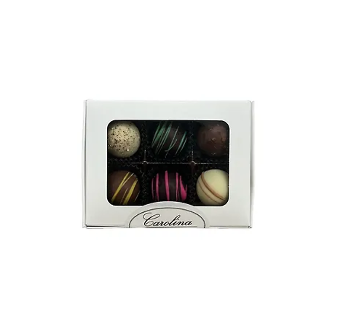 6 Piece Assorted Truffles