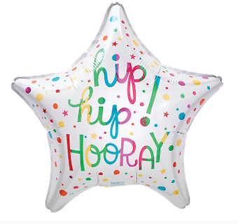 Hip Hip Hooray Balloon