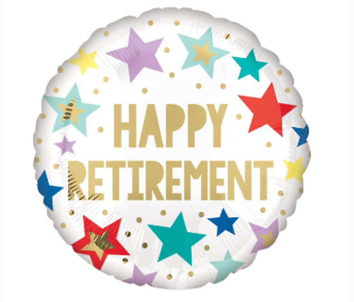 Happy Retirement Balloon