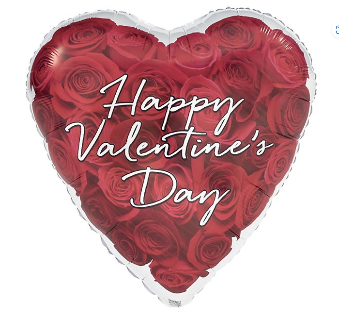 Valentine Mylar Balloons - Choose One