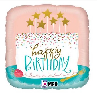 Happy Birthday - Confetti Cake