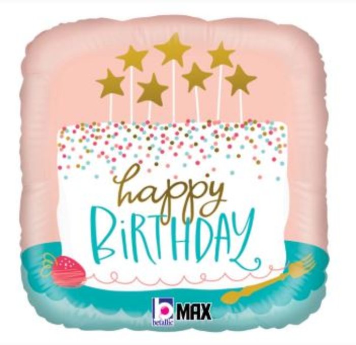 Happy Birthday - Confetti Cake