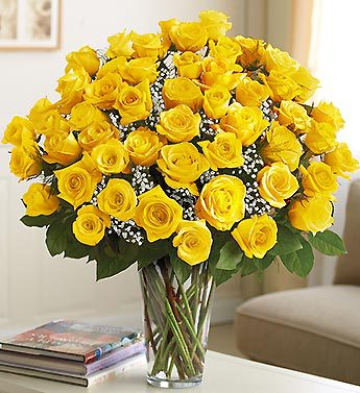Ultimate Elegance™ Long Stem Yellow Roses