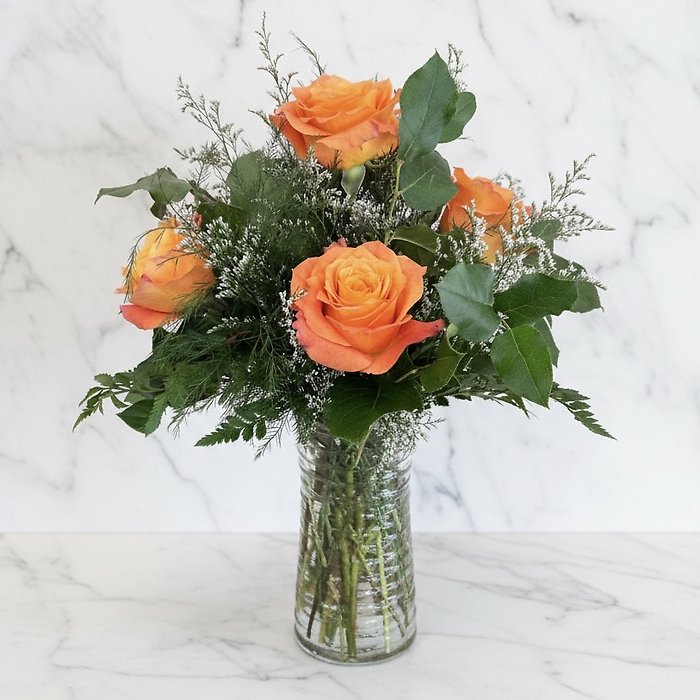 Half Dozen Roses - Choose a Color