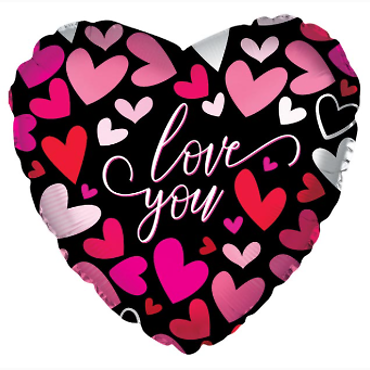 Valentine Mylar Balloons - Choose One