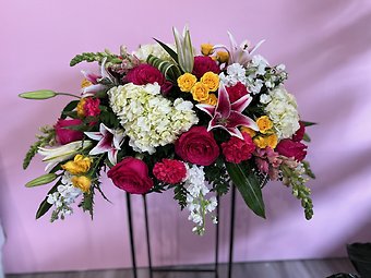 Gazing For Stars Casket Spray