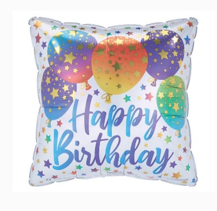 Happy Birthday- Balloons