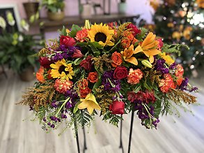 Fall Casket Spray