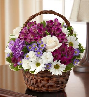 Peace, Prayers, &amp; Blessings - Lavender and White
